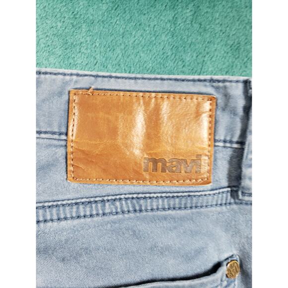 Mavi Jeans Size 32x30 Mens Blue Pants Denim Stretch Casual Zach Straight - Picture 15 of 16
